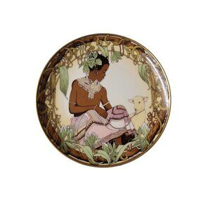 unicef Kenya Collectors Plate Children of the World 839/24500 Villeroy & Boch 8"